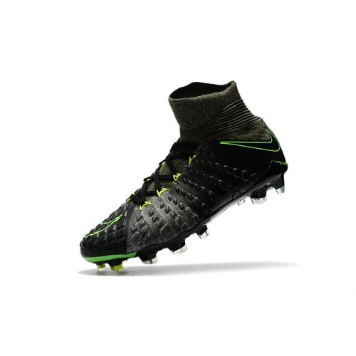 fodboldstøvler Nike Phantom Hypervenom 3 Elite DF FG - Grå Sort_5.jpg
